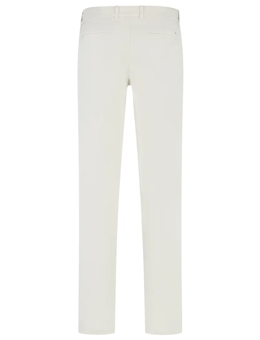 Chino North84 Infinity Flex effen wit