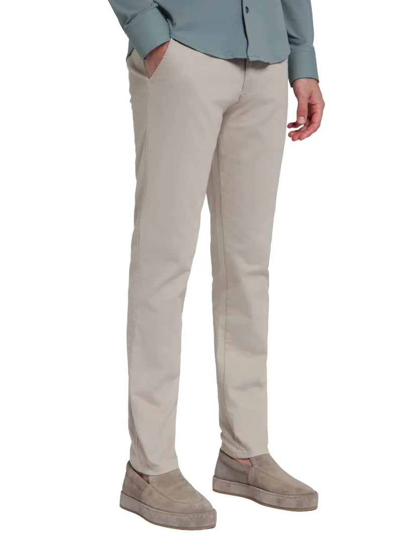 Chino North84 Infinity Flex effen beige