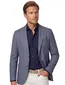 Dressler Eduard colbert blauw gemeleerd