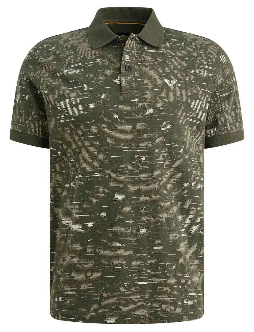PME Legend korte mouw polo groen