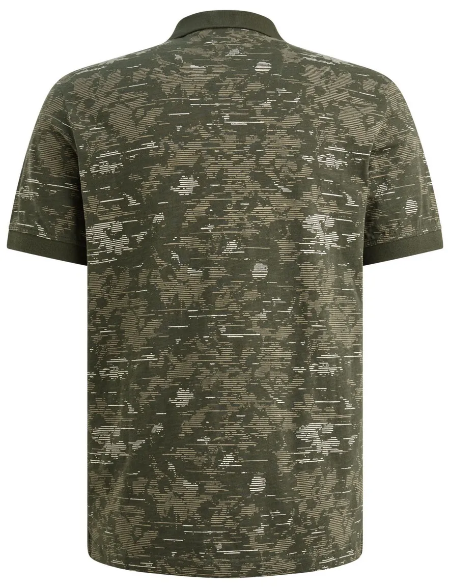 PME Legend korte mouw polo groen