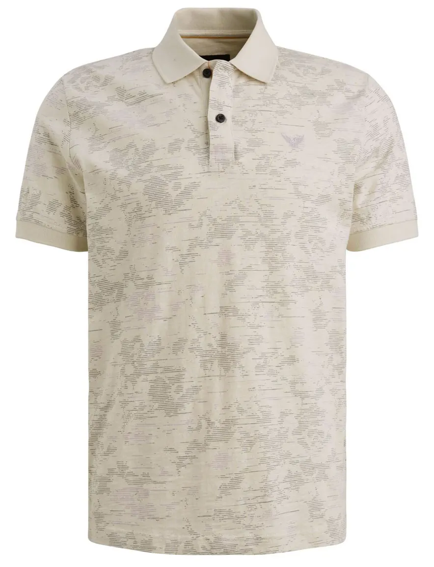 PME Legend polo slub jersey beige