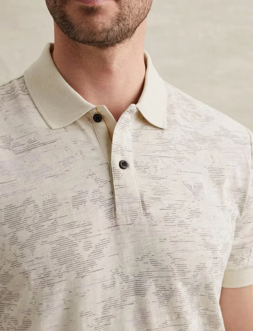 PME Legend polo slub jersey beige
