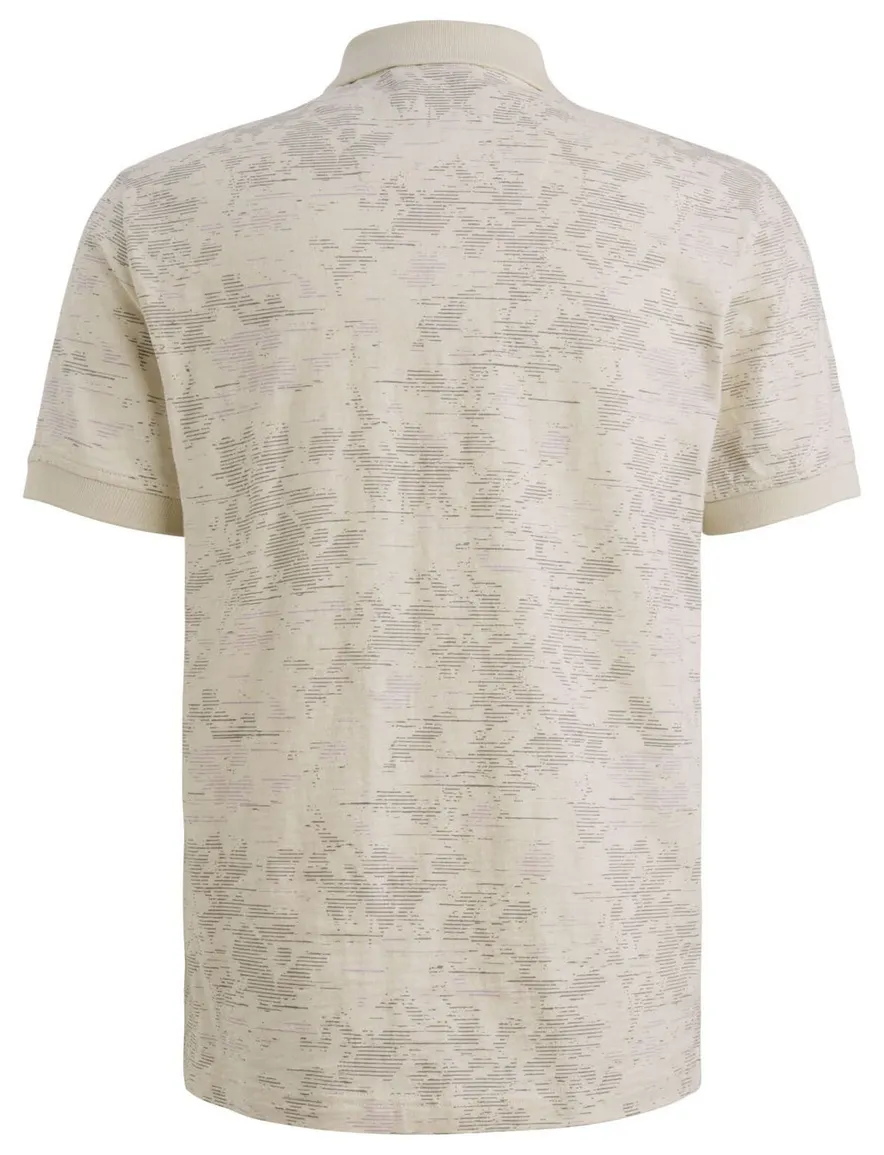 PME Legend polo slub jersey beige