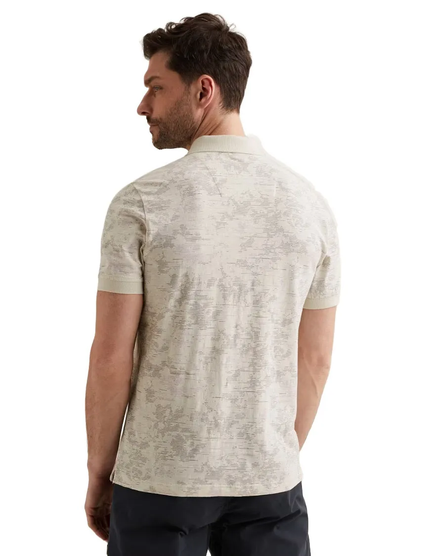 PME Legend polo slub jersey beige