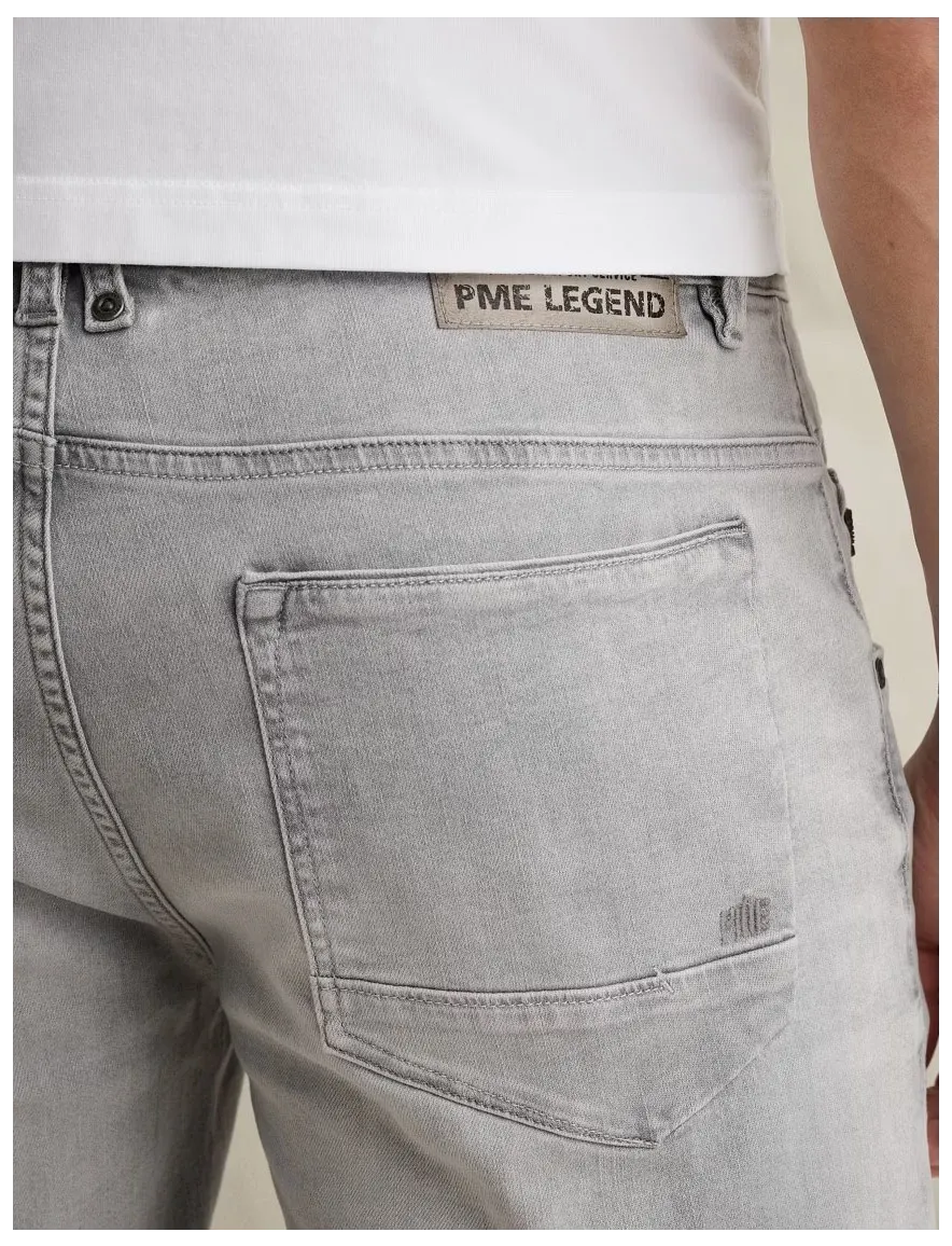 PME Legend grijze short katoen