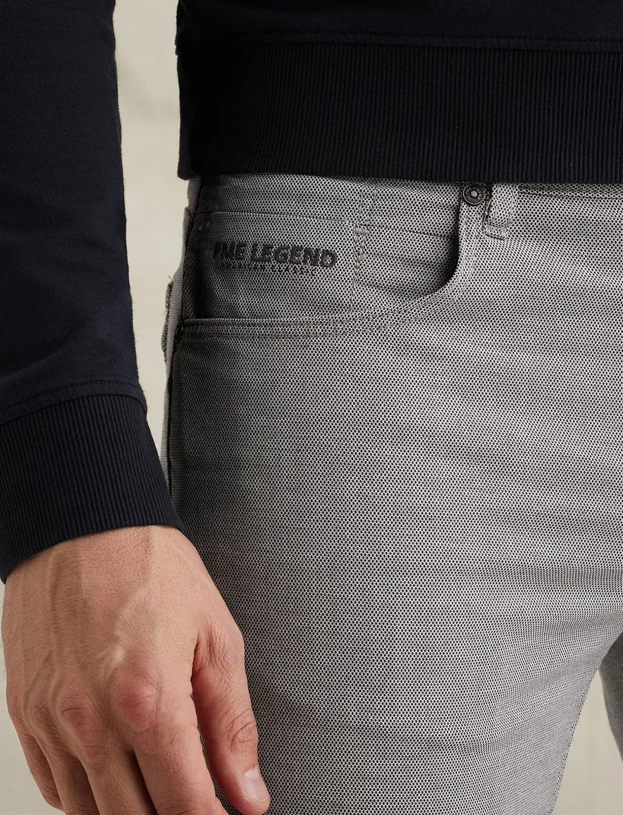 Broek jeans 5-pocket PME Legend Nightflight grijs