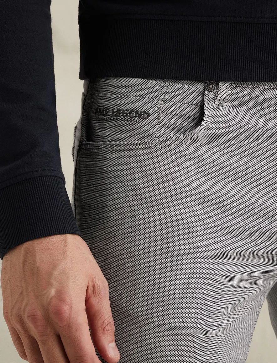 PME Legend 5-pocket broek grijs