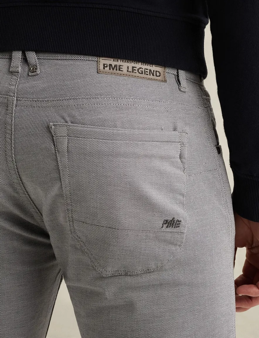 PME Legend 5-pocket broek grijs