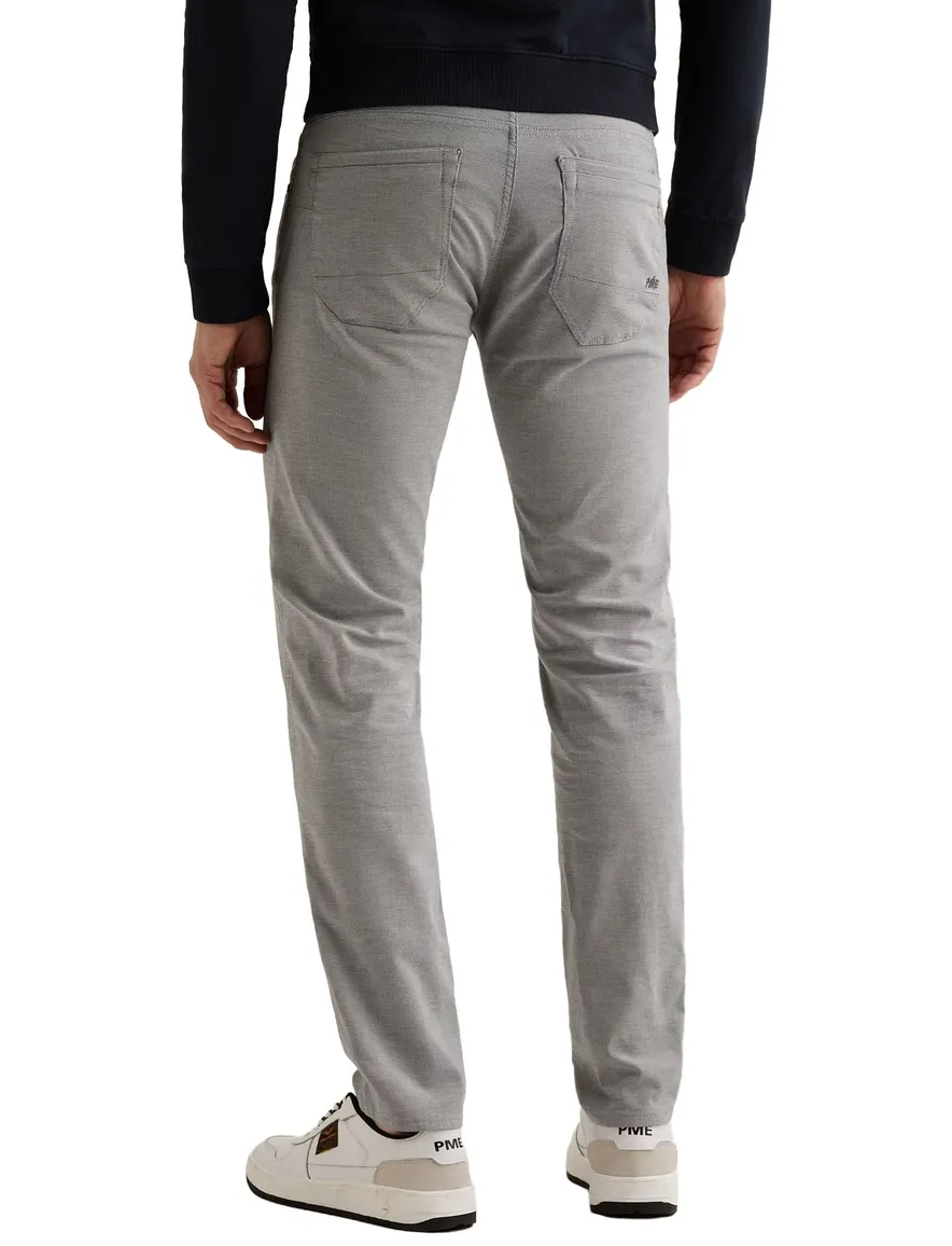 PME Legend 5-pocket broek grijs