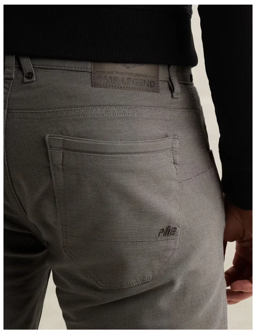 Chino PME Legend Nightflight grijs effen