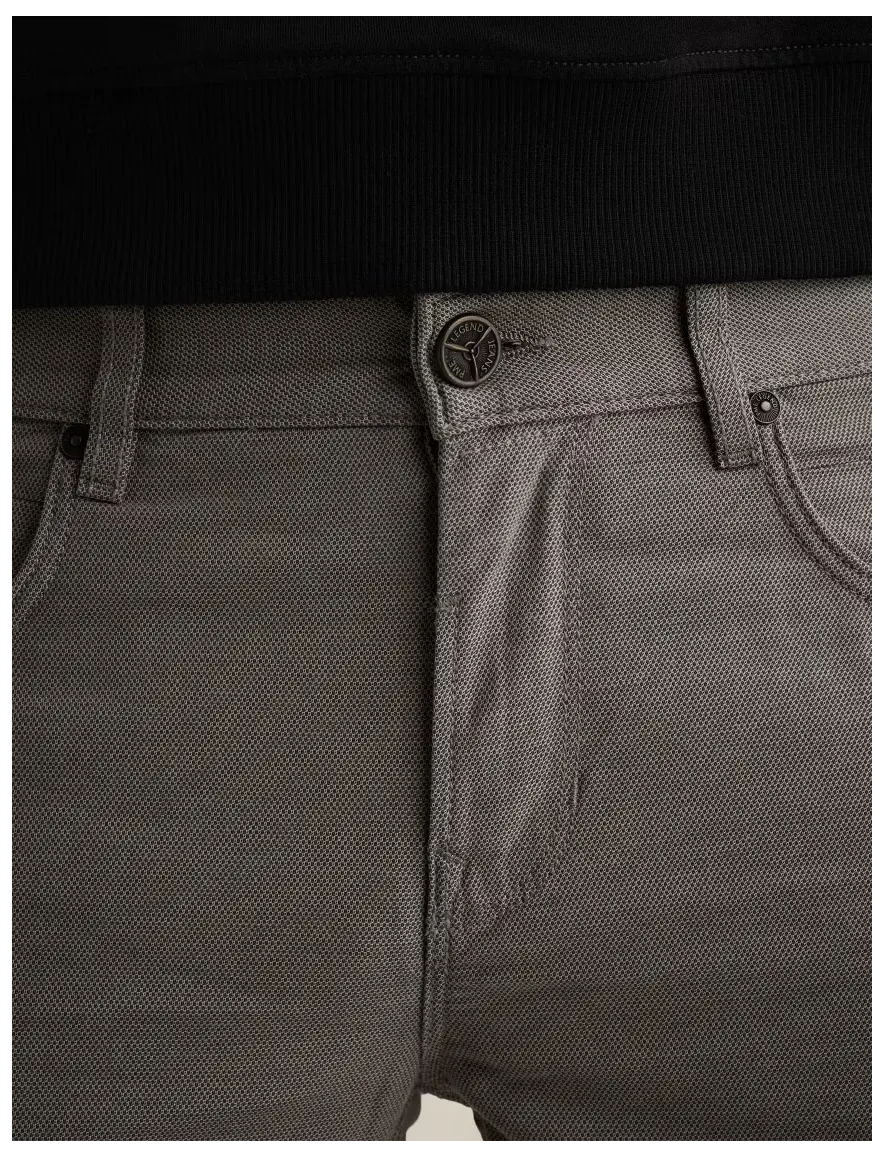 Chino PME Legend Nightflight grijs effen