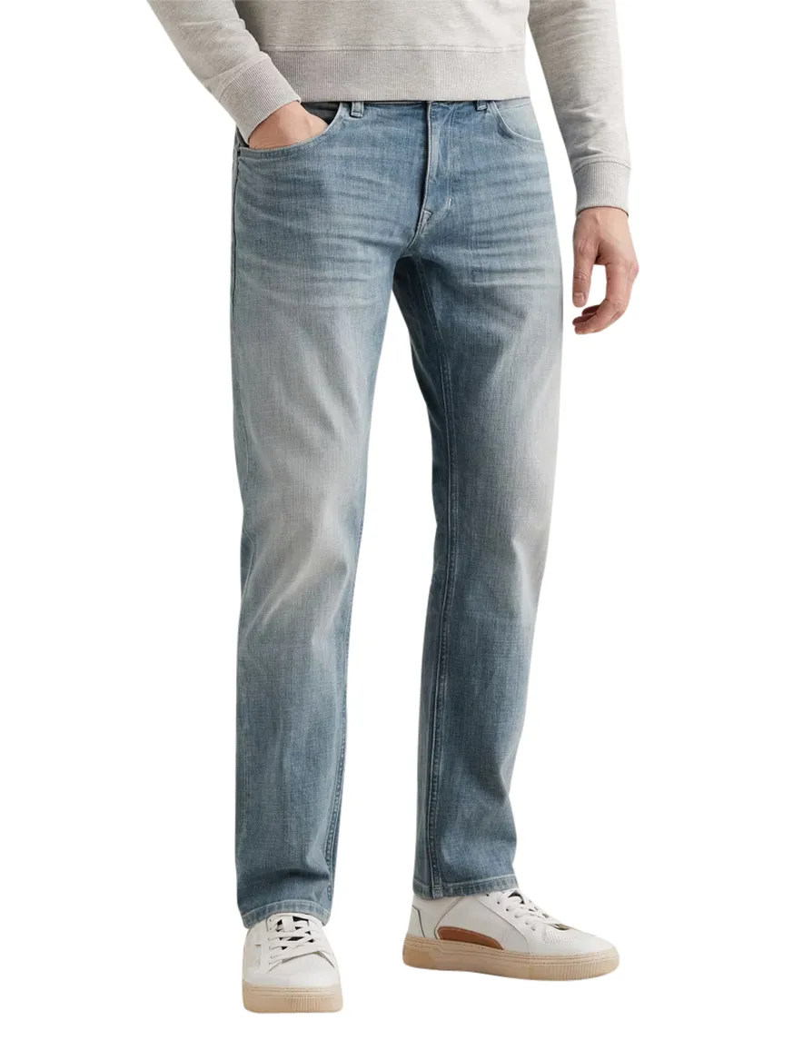PME Legend Wingload blauwe jeans beige washed