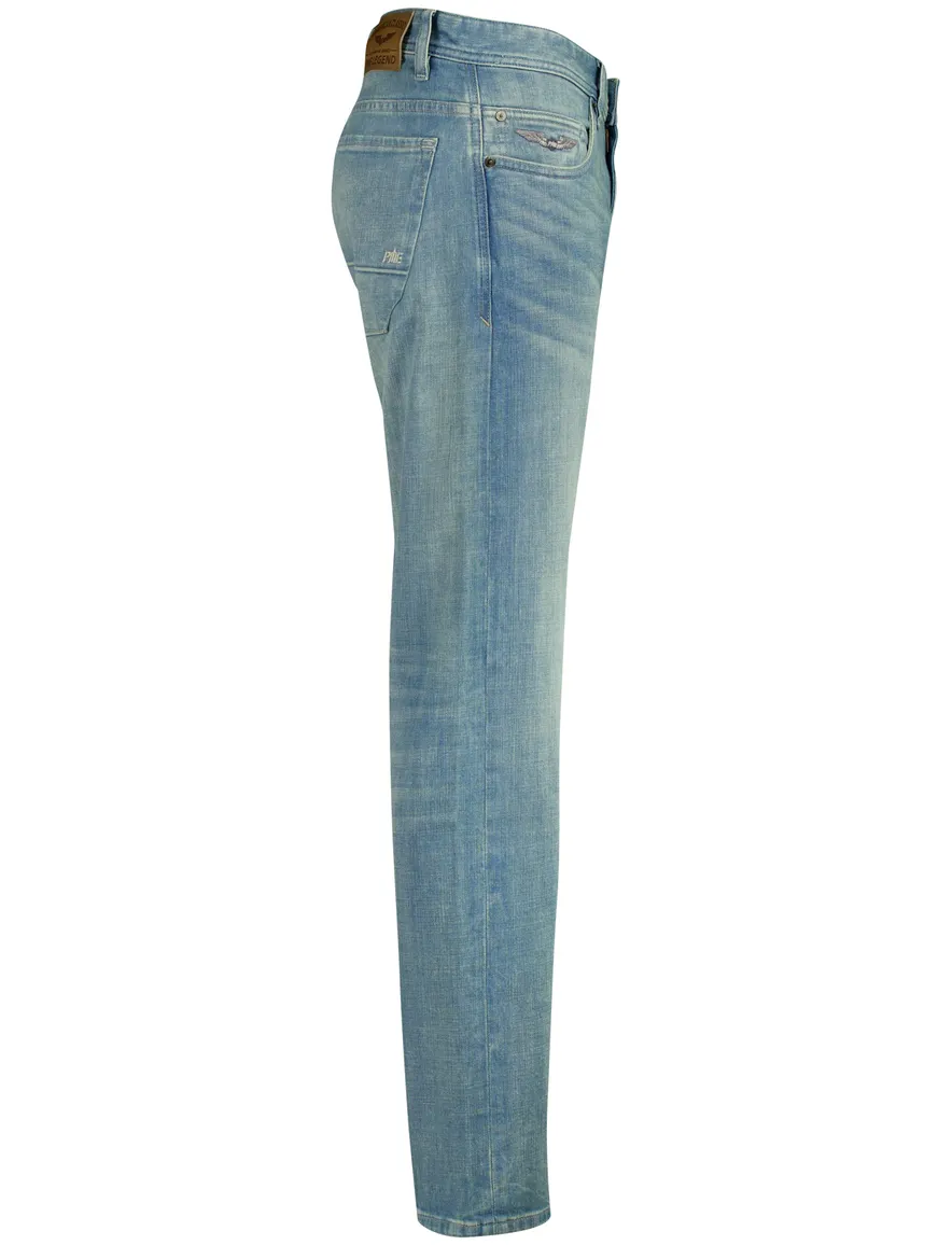 PME Legend Wingload blauwe jeans beige washed