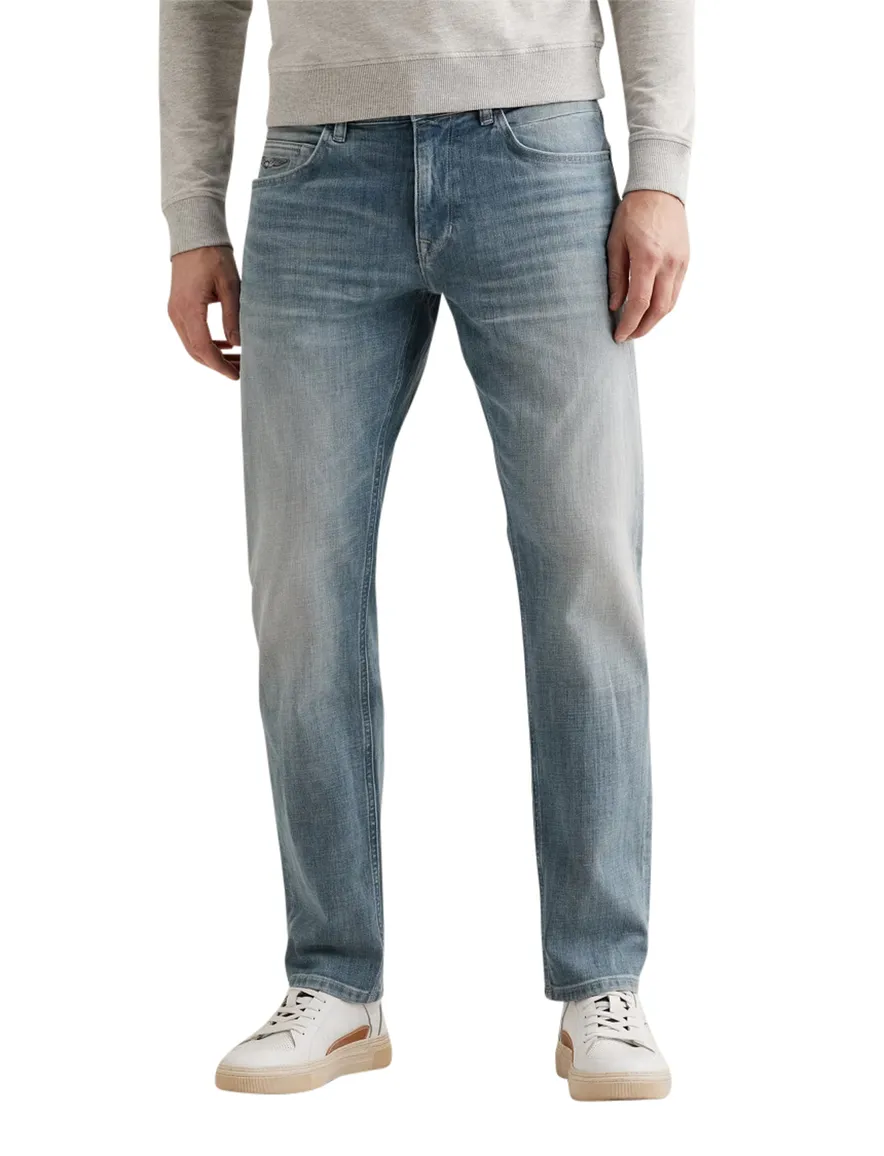 PME Legend Wingload blauwe jeans beige washed