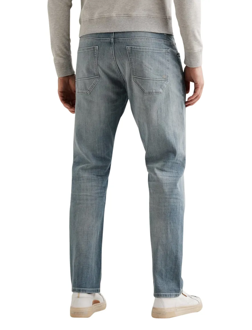 PME Legend Wingload blauwe jeans beige washed