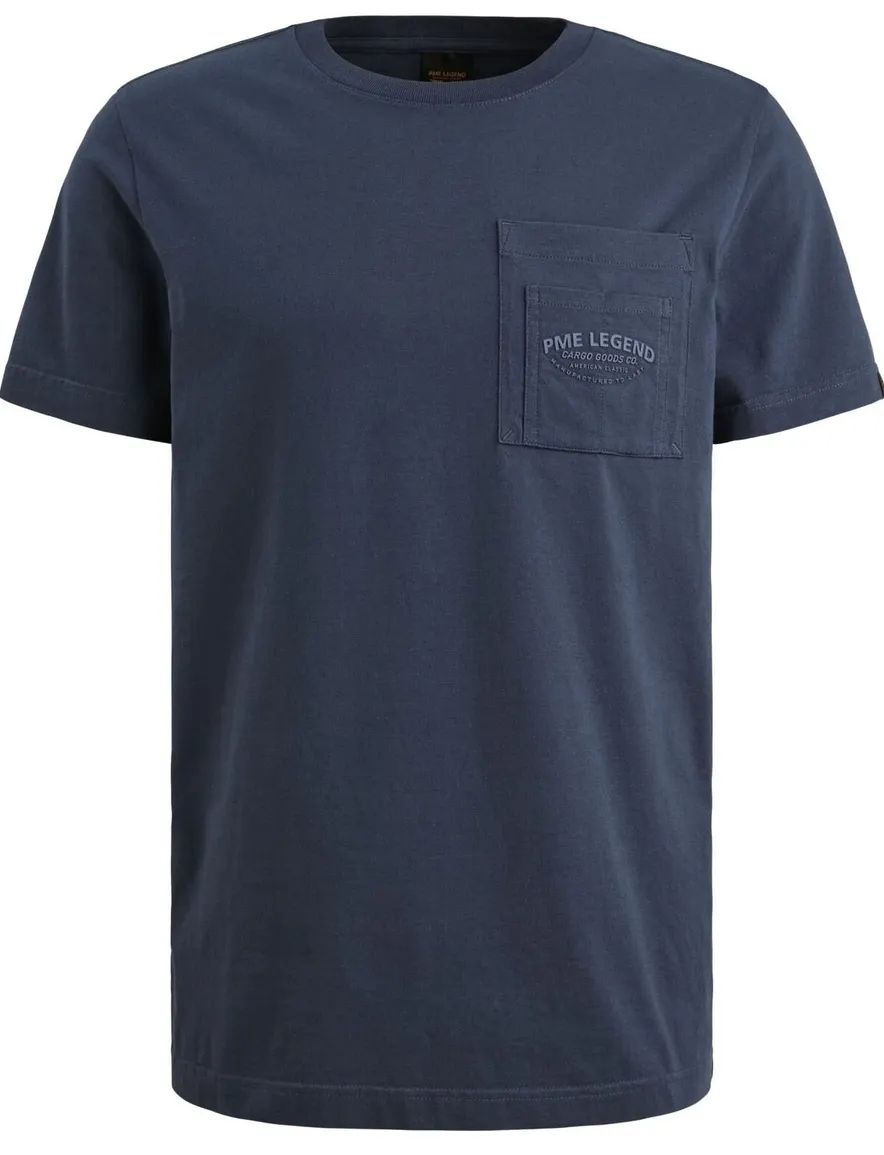 PME Legend T-shirt donkerblauw