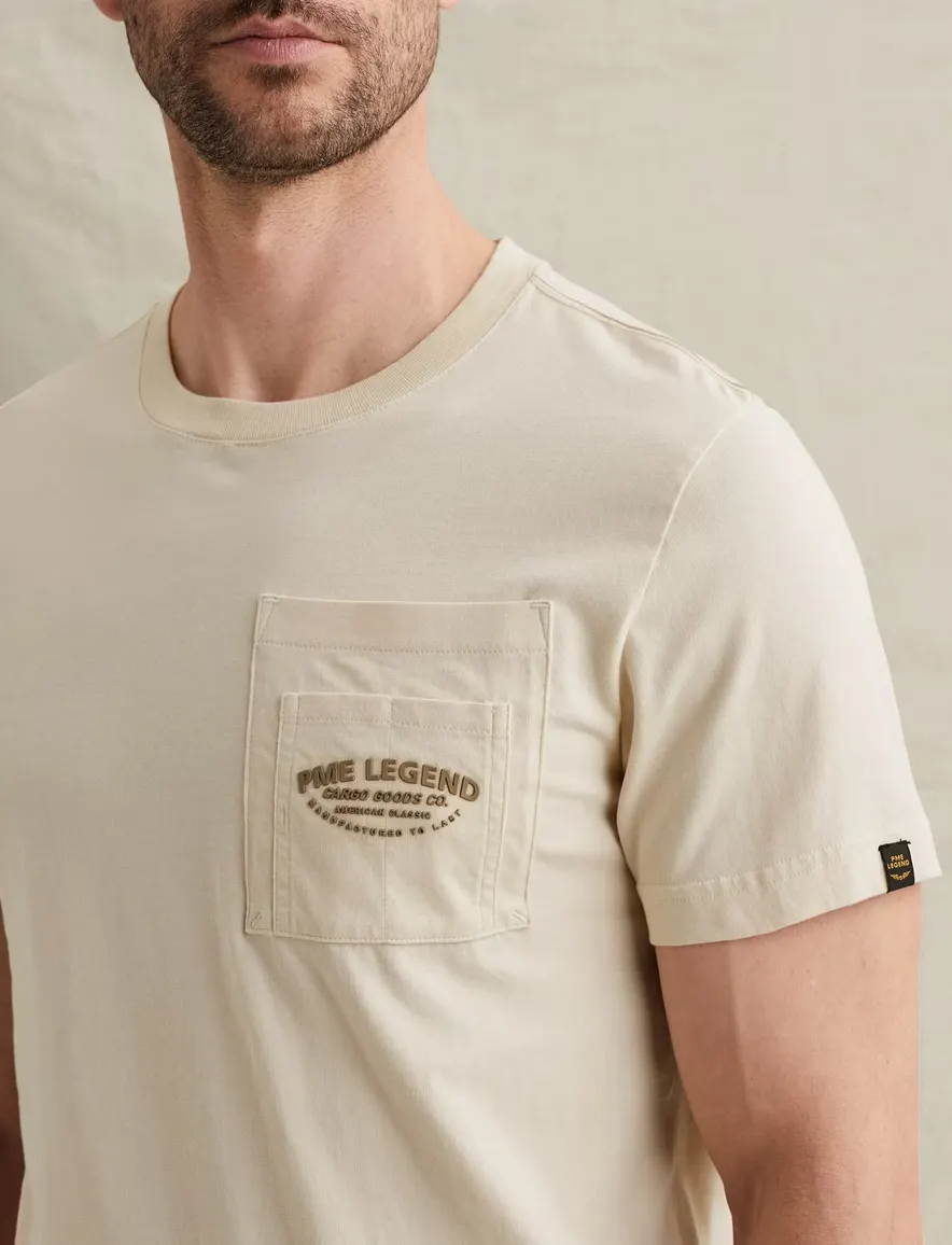 PME Legend T-shirt creme