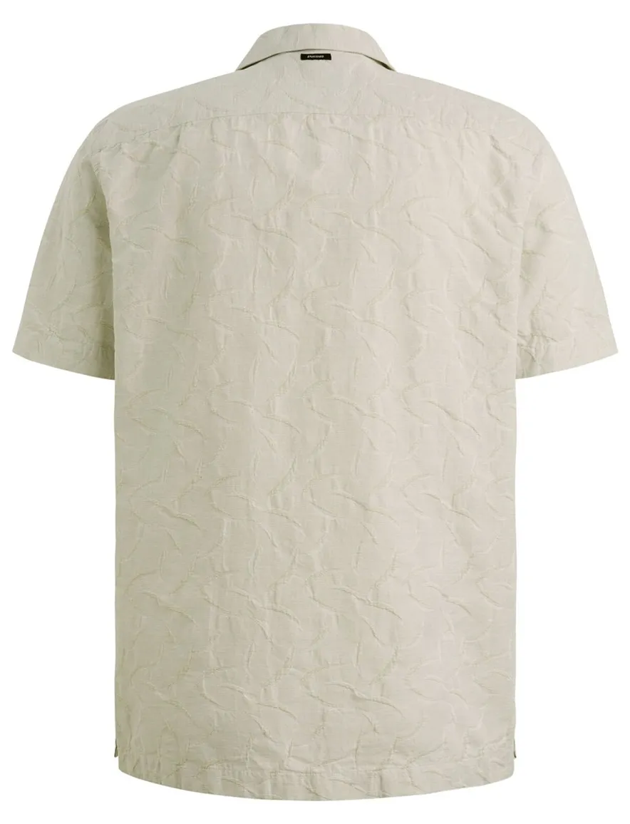 Vanguard overhemd beige structuur VSIS2603238-Tea