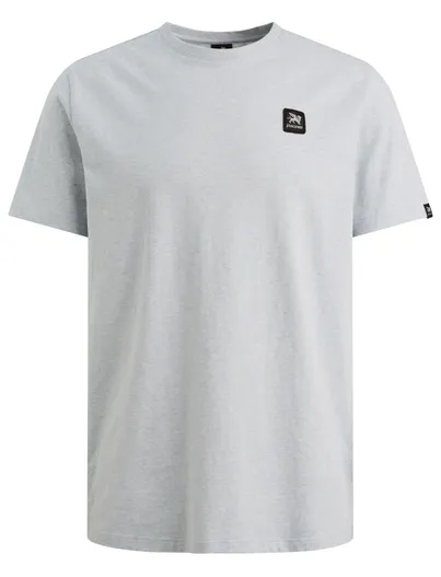 Vanguard T-shirt grijs Vanguard ronde hals effen