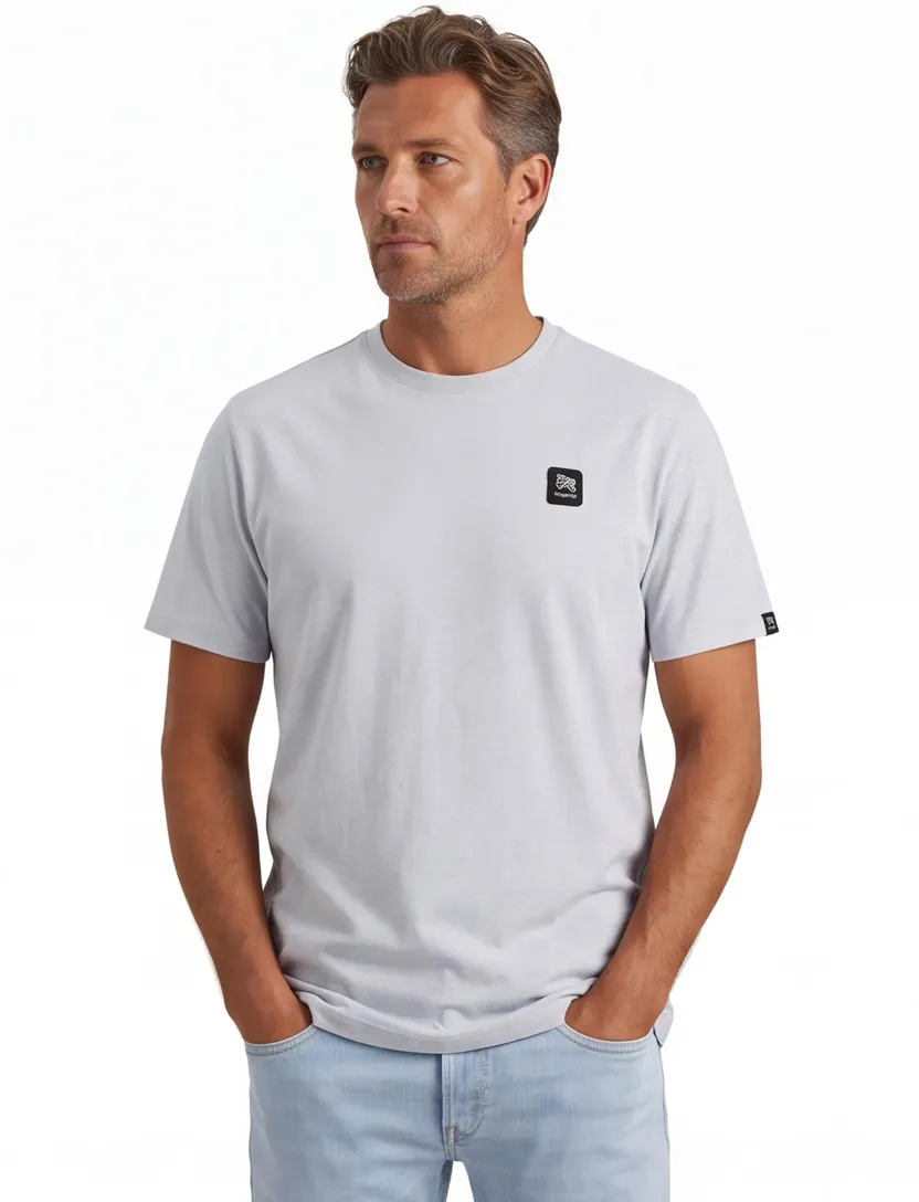 T-shirt korte mouw Vanguard grijs ronde hals