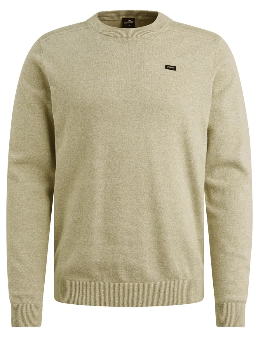Vanguard Trui beige gebreid