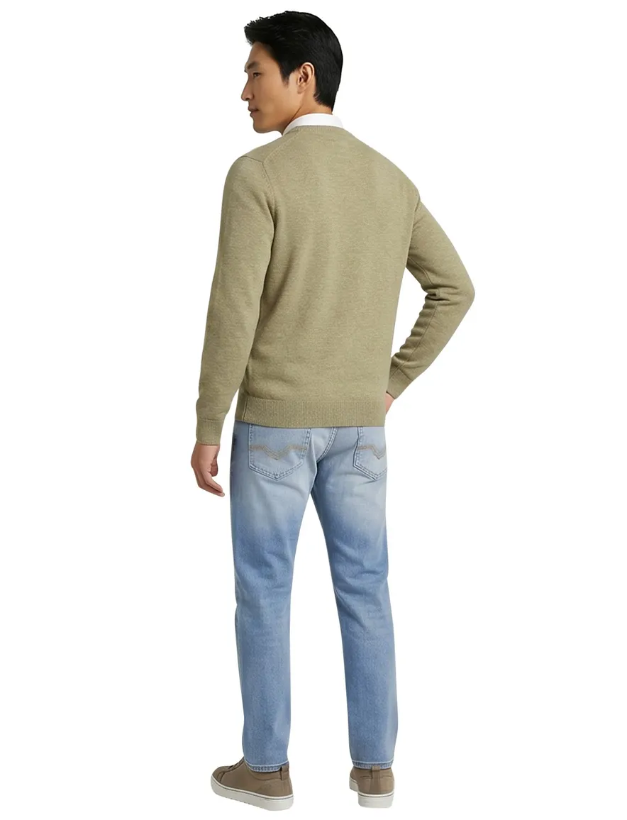 Vanguard Trui beige gebreid