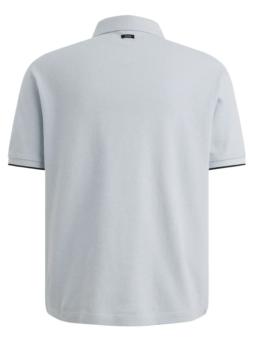 Vanguard poloshirt pique katoen blauw