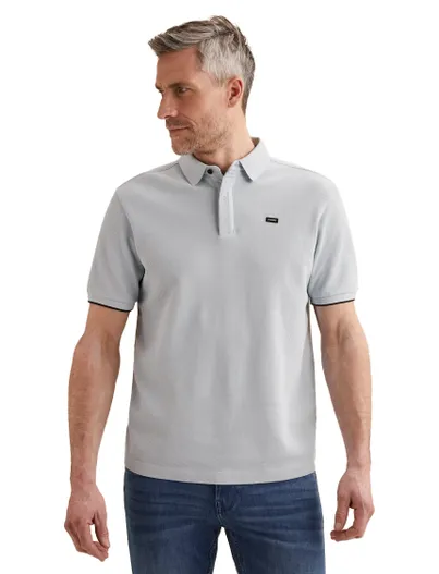 Vanguard Vanguard korte mouw polo lichtblauw regular fit