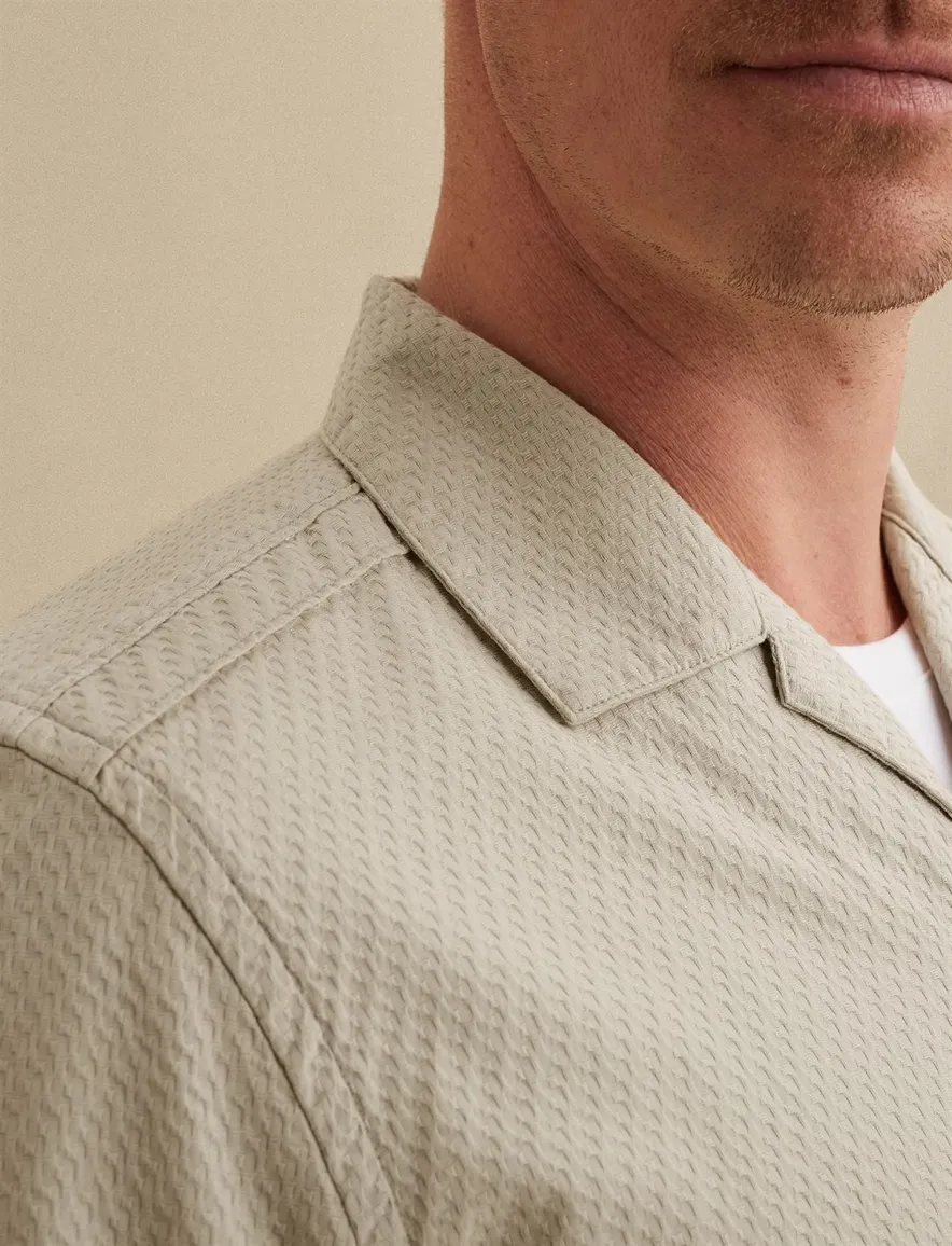 Vanguard doorknoops polo beige relief