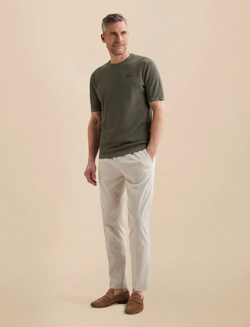 Chino Vanguard beige stretch