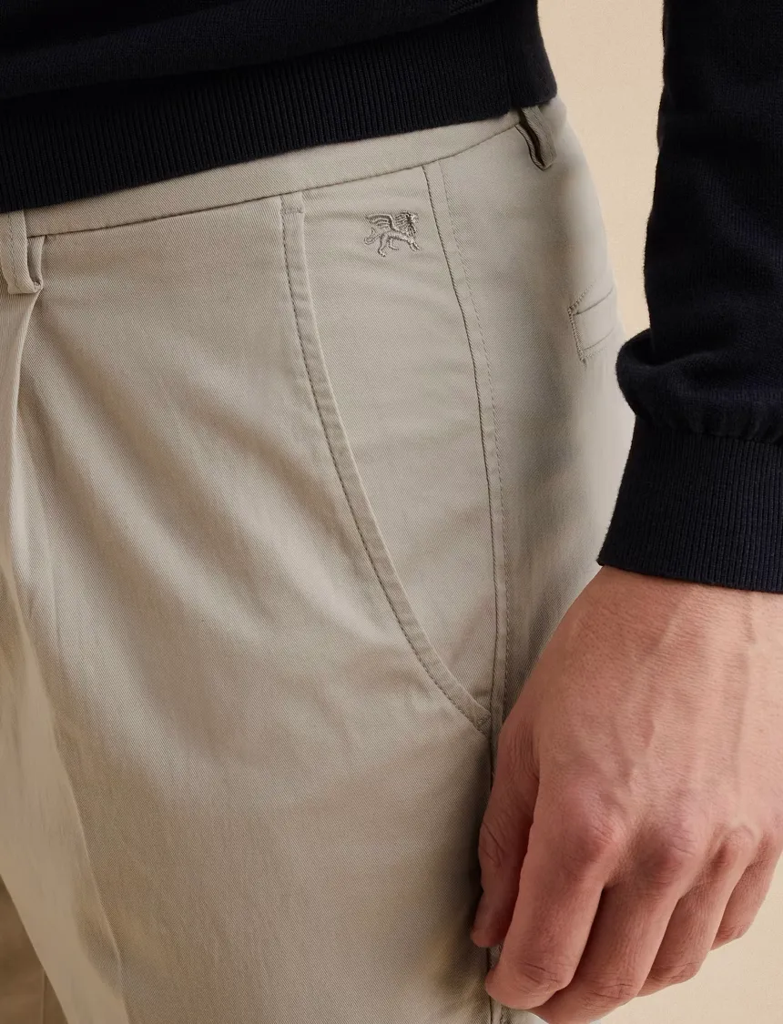 Vanguard beige Chino stretch relaxed fit