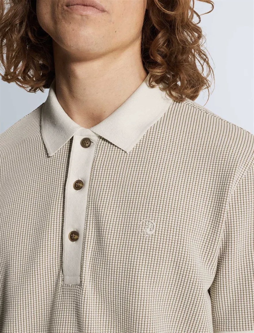 Cast Iron polo beige regular fit