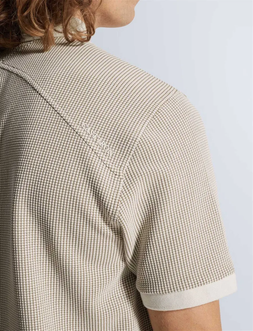 Cast Iron polo beige regular fit