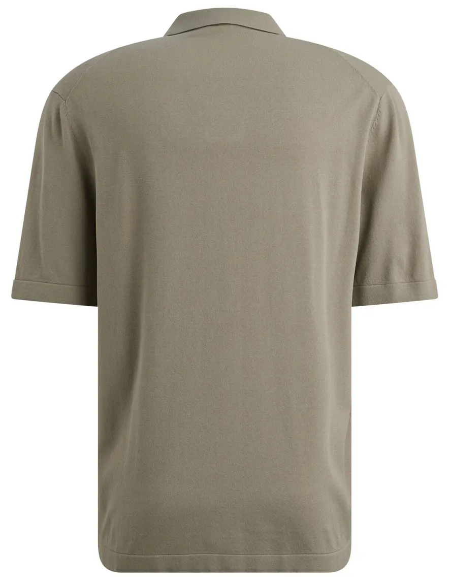 Cast Iron polo v hals groen