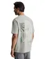 T-shirt Cast Iron groen ronde hals met opdruk