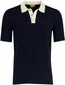 Poloshirt Mos Mosh donkerblauw normale fit