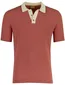Poloshirt Mos Mosh rood katoen normale fit