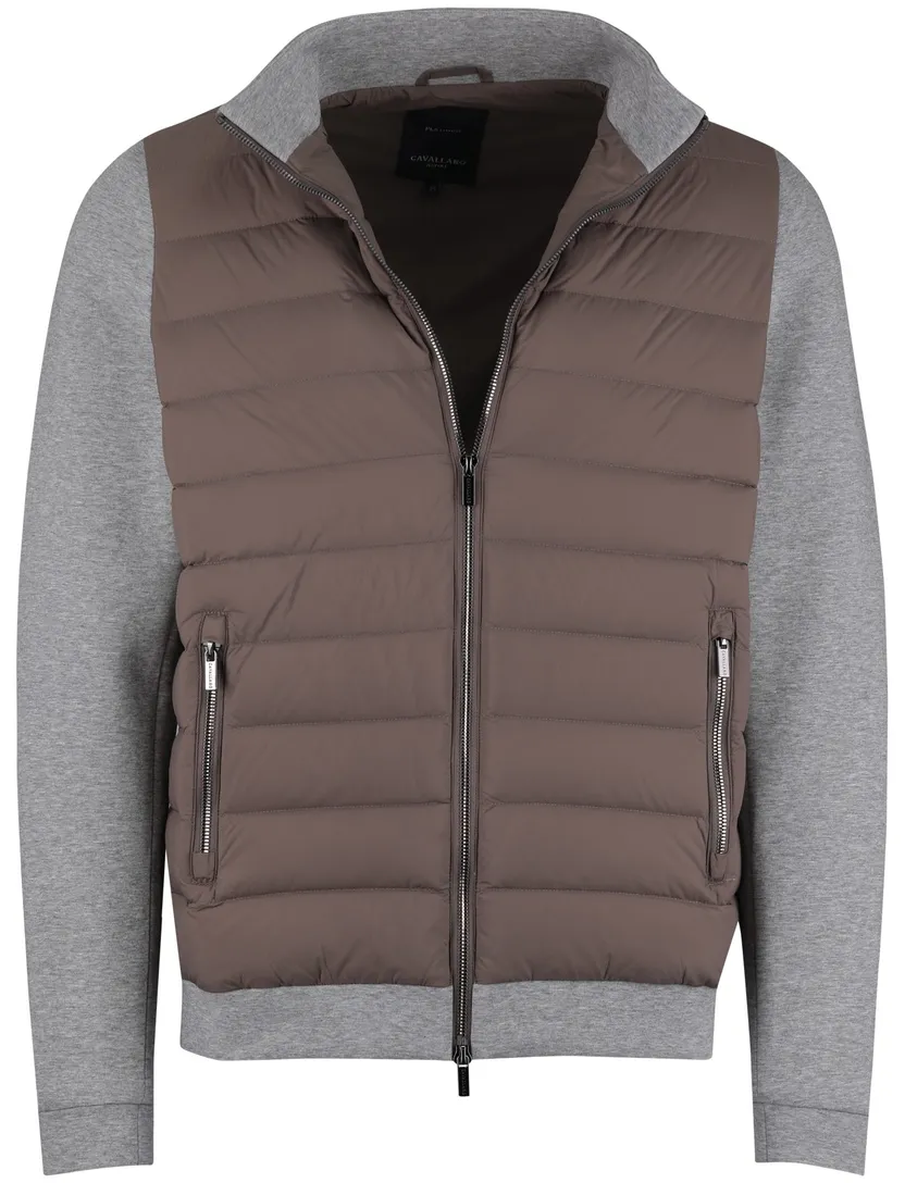 Zomerjas Cavallaro Herlanio bruin en grijs normale fit