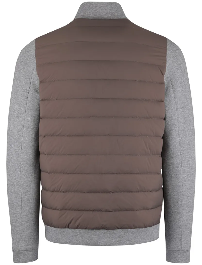 Zomerjas Cavallaro Herlanio bruin en grijs normale fit