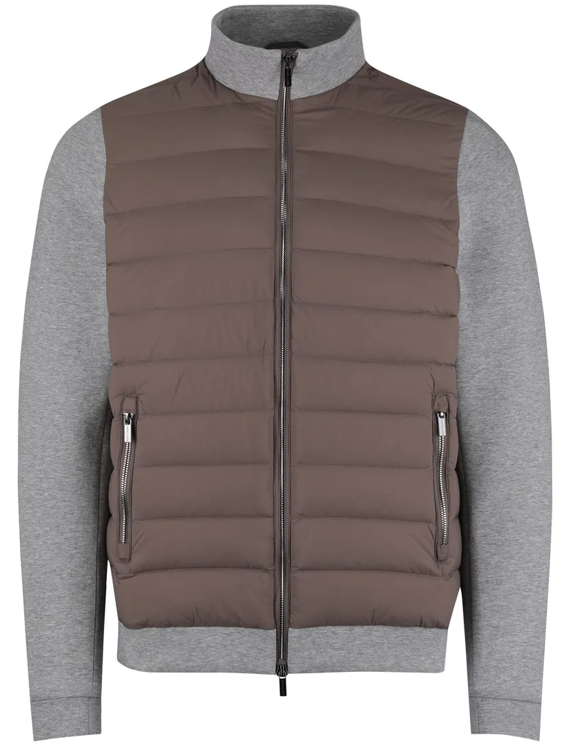 Zomerjas Cavallaro Herlanio bruin en grijs normale fit