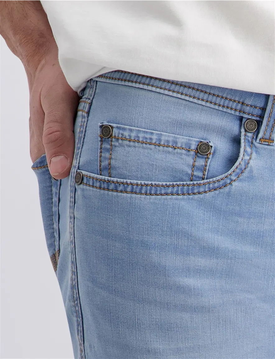 Pierre Cardin shorts blauw 5-pocket