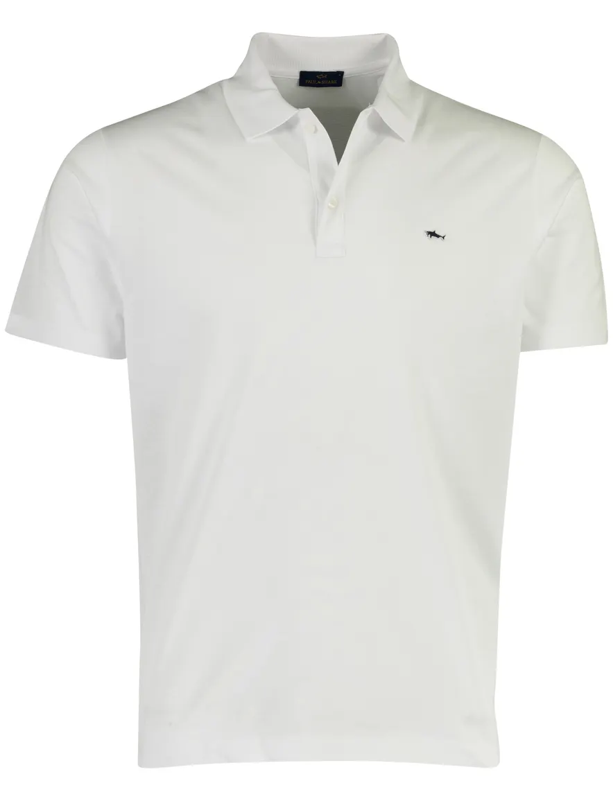 Paul & Shark poloshirt wit piqué