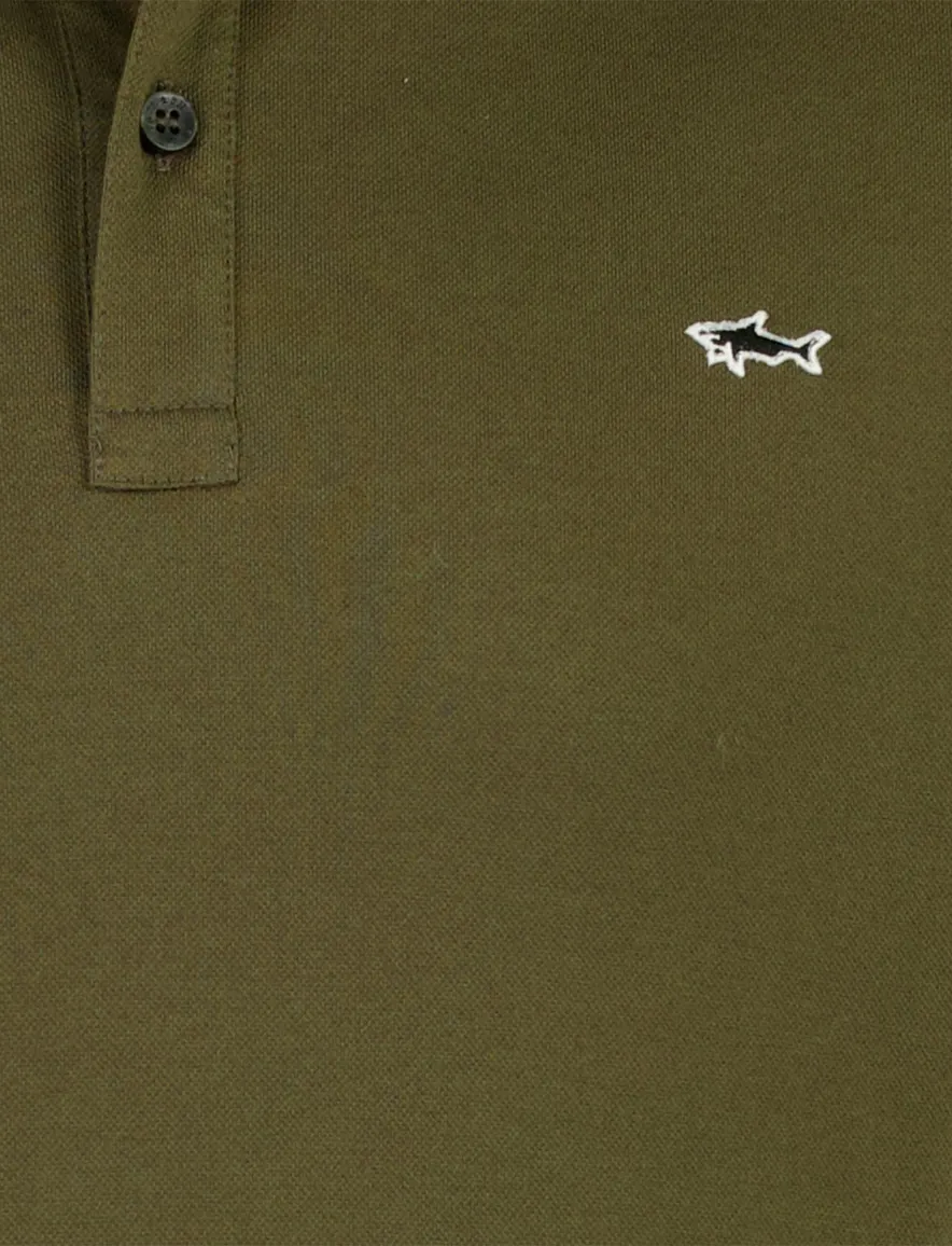 Paul & Shark Poloshirt Olijfgroen