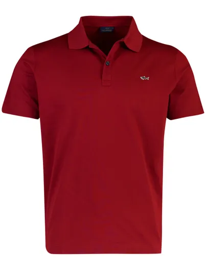 Paul & Shark Poloshirt Paul & Shark bordeaux wijde fit