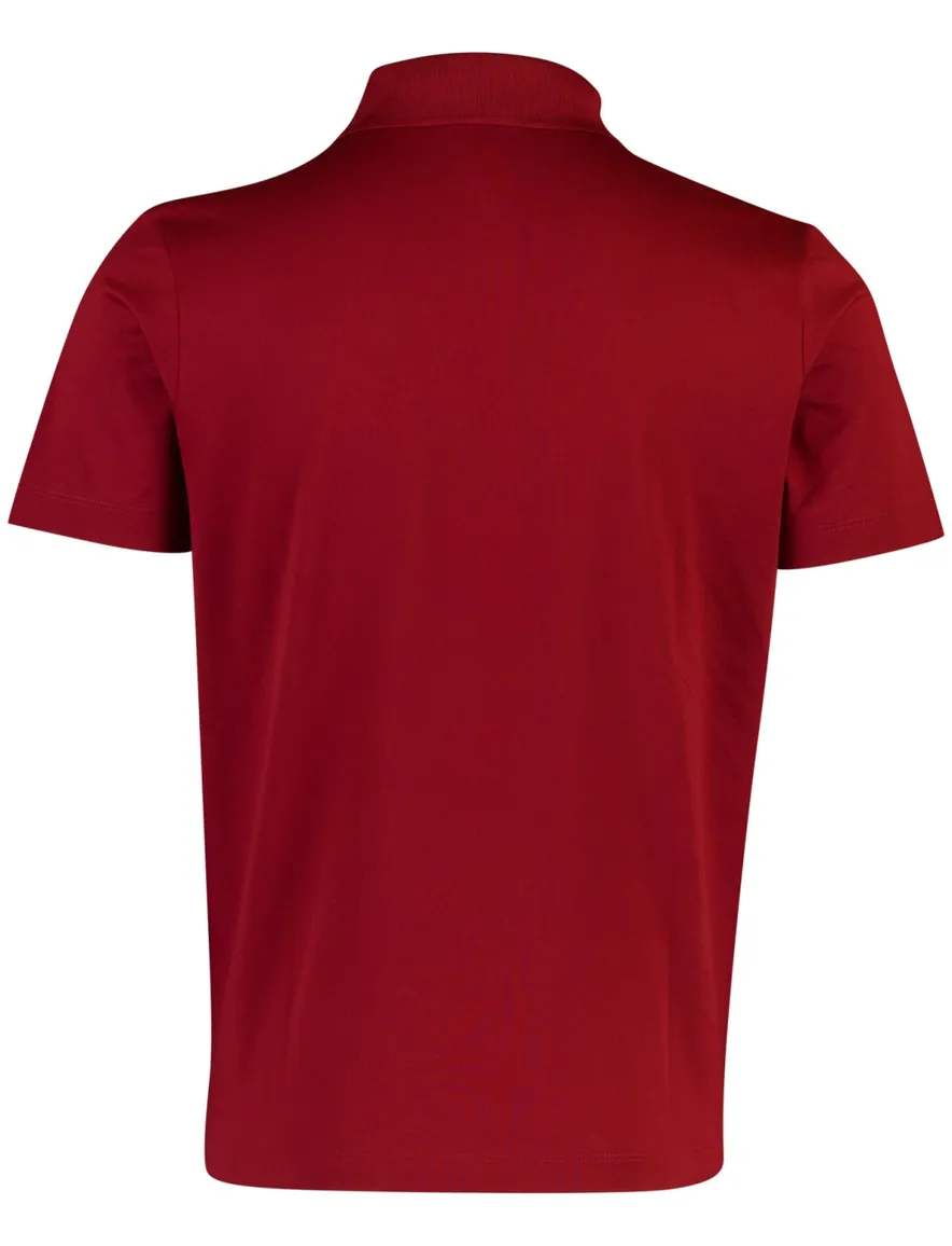 Poloshirt Paul & Shark bordeaux wijde fit