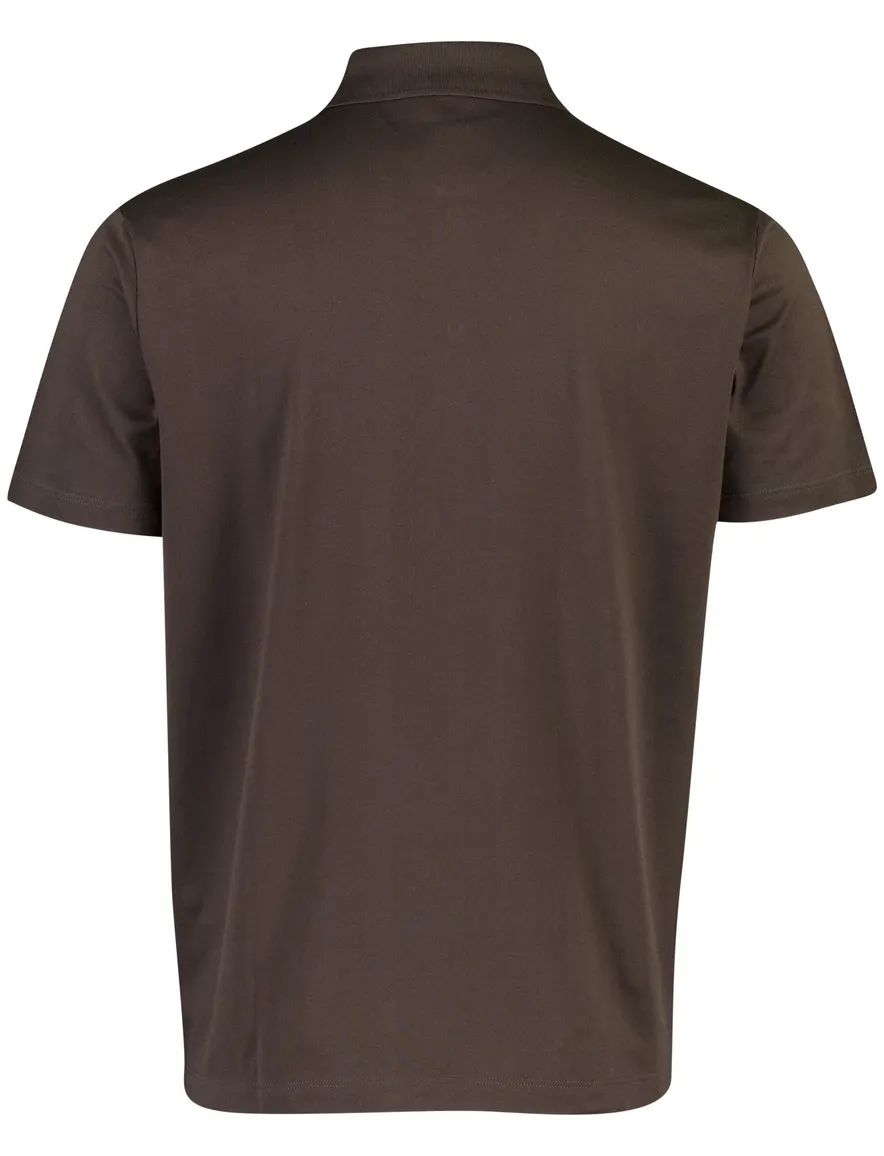 Paul & Shark poloshirt piqué bruin