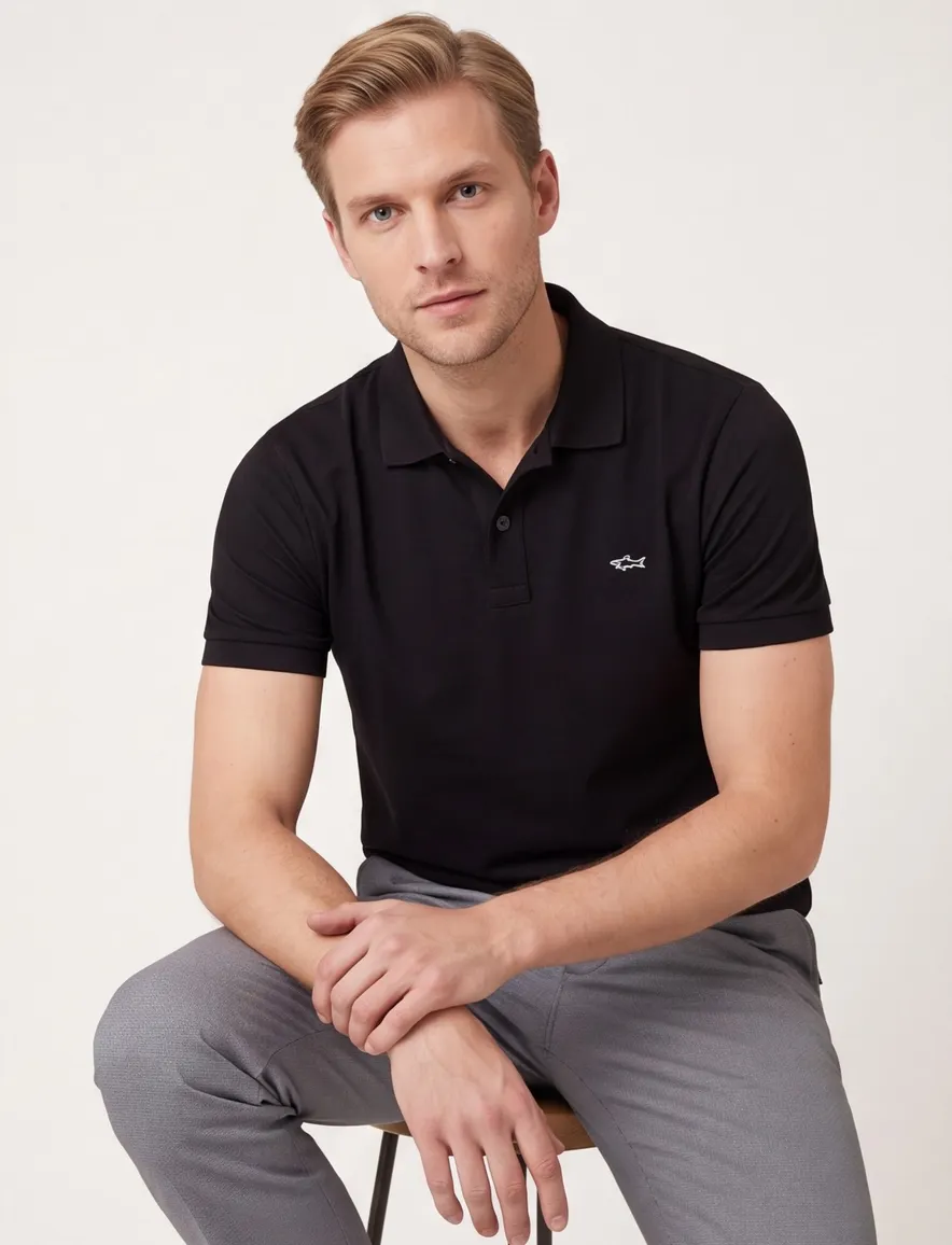 Paul & Shark Poloshirt Zwart