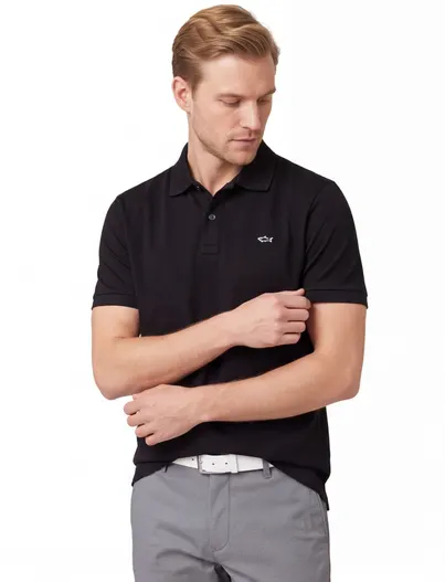 Paul & Shark Paul & Shark Poloshirt Zwart