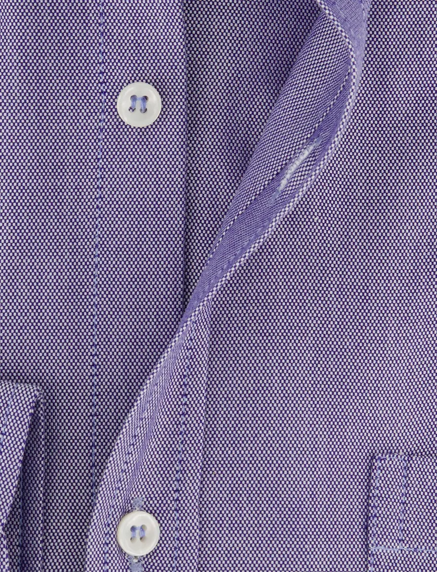 Paul & Shark blauw overhemd geprint wijde fit